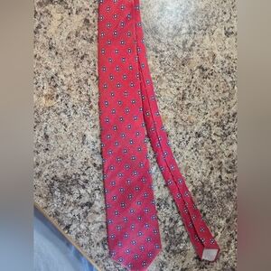 Christian dior red tie